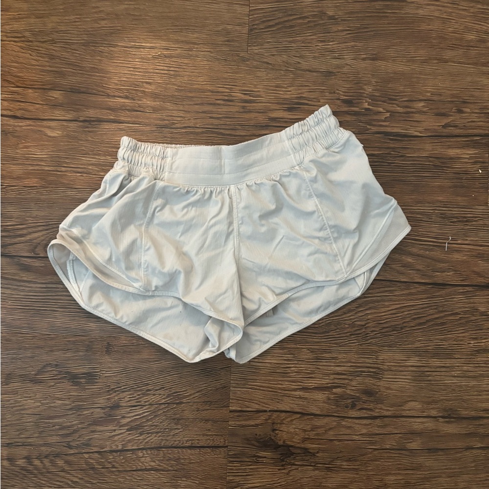 Lululemon Athletica Light Gray Athletic Shorts